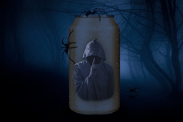 Grim Reaper, Getränkedose, Gespenstisch