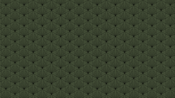 Model, Geometric, Verde, Art Deco, Deco