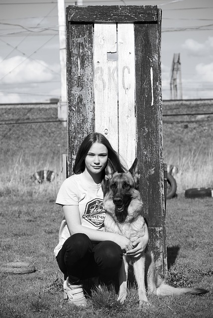 Free Dog Girl photo and picture