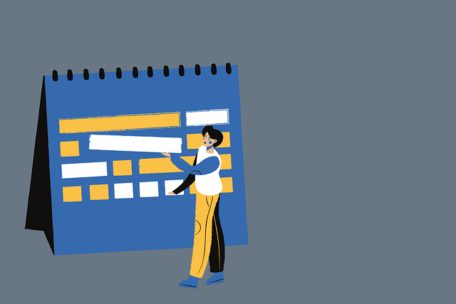 Free meeting calendar appointment illustration