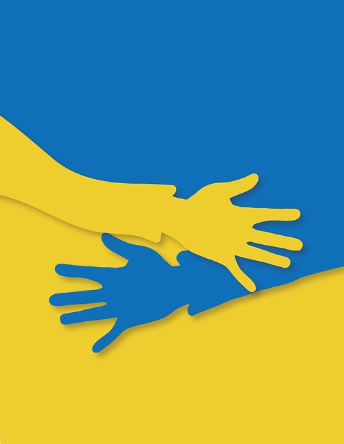 Hands, Unity, Ukraine, Flag