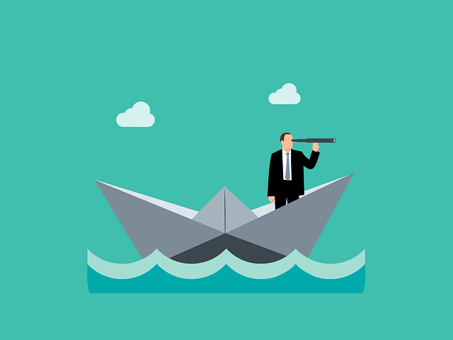 Free opportunity vision businessman illustration