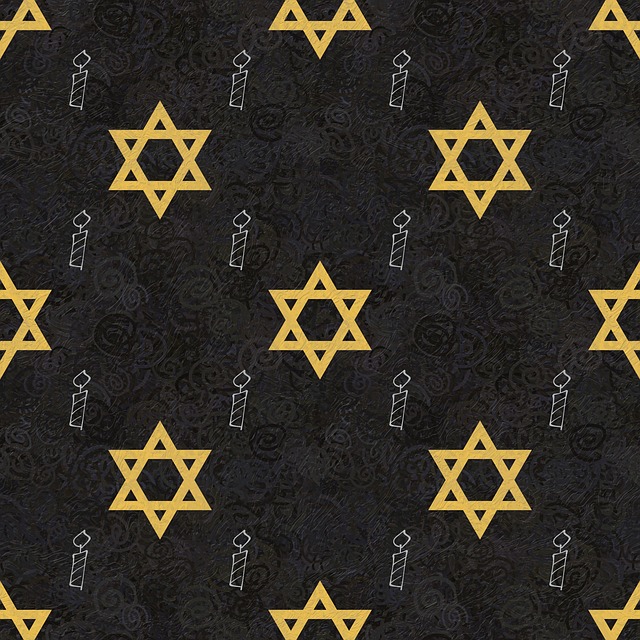 Free magen david zionist nation israeli faith in god illustration
