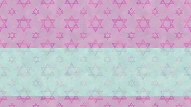 Free zionist nation israeli faith in god hexagram emblem illustration