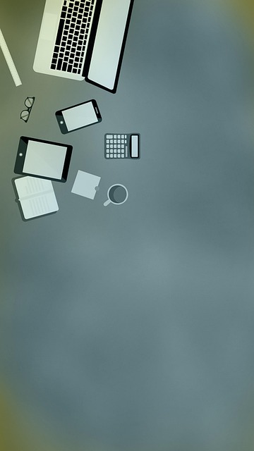 Free laptop workplace computer illustration