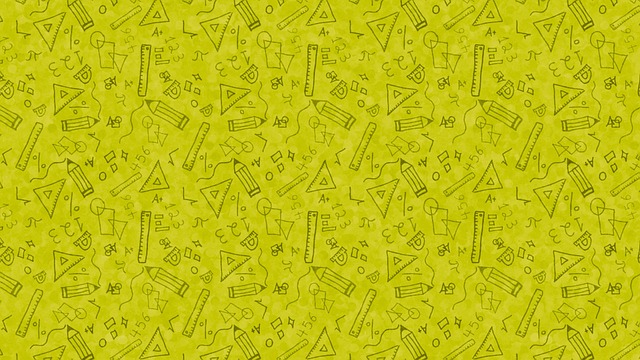 Free school supplies stationery pencil illustration