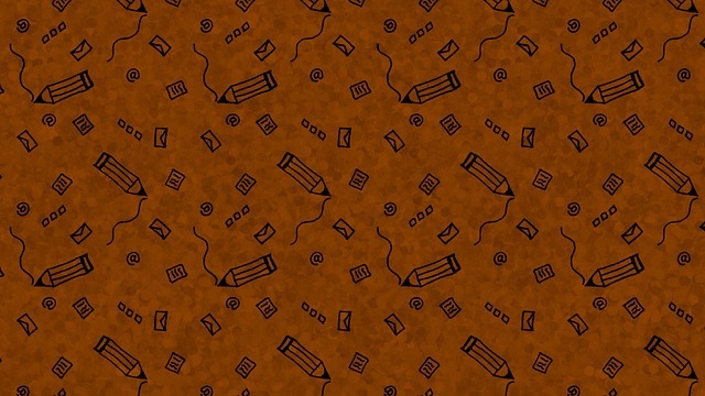 Schulmaterial, Gekritzel, Hintergrund