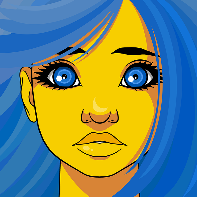 Free child kid girl illustration