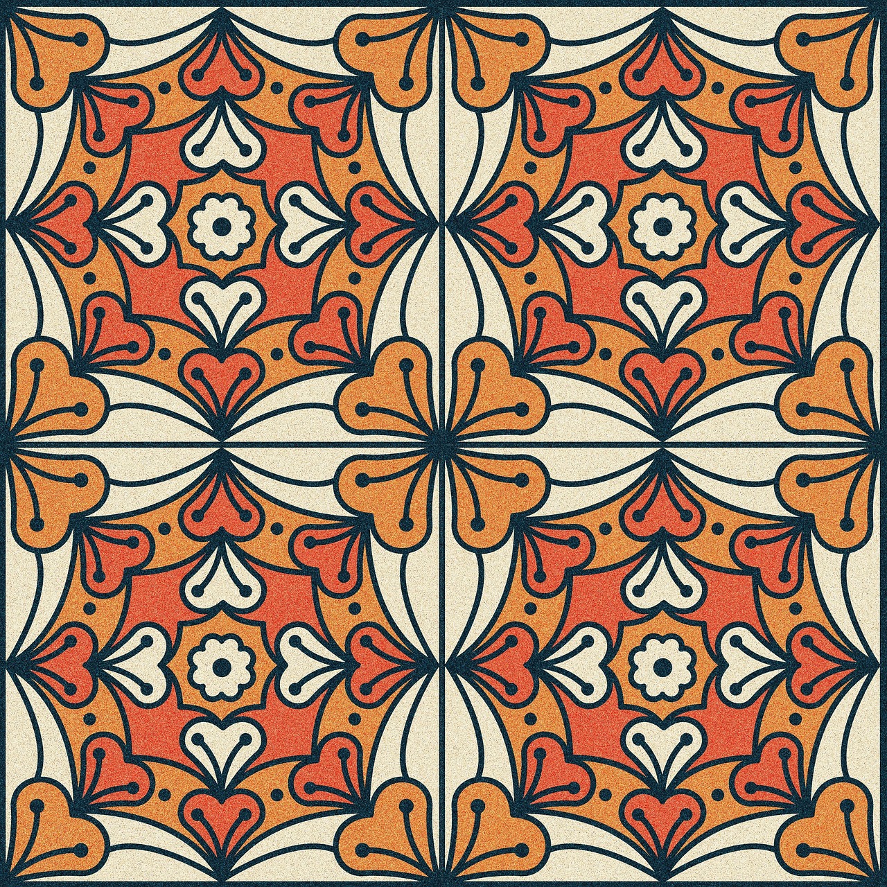 Caleidoscop, Model Floral