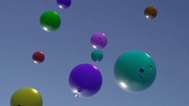 Free Bubbles Balls photo and picture