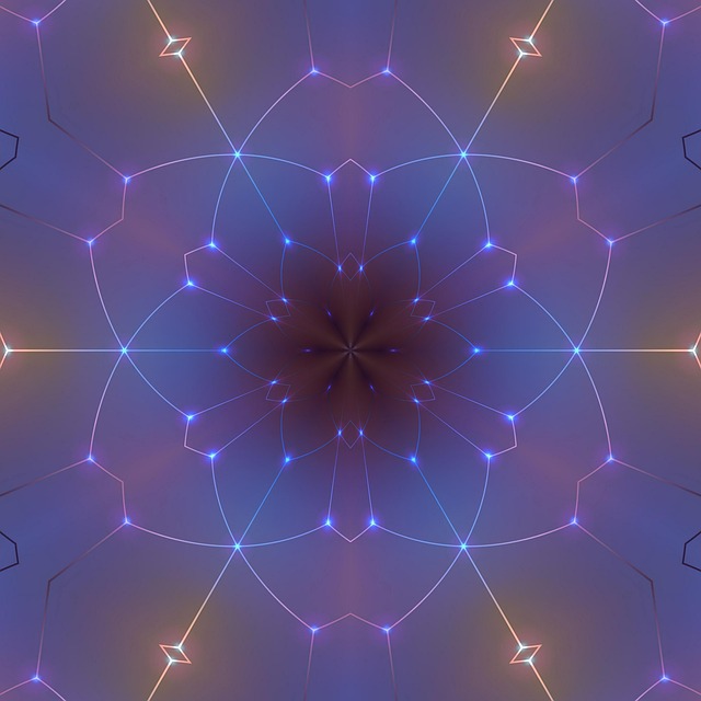 Free rosette mandala art illustration