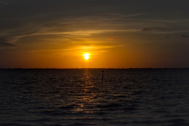 Sonnenuntergang, Sonne, Meer, Strand