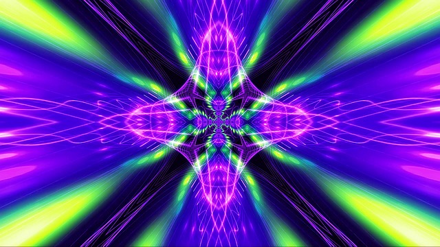 Raum, Kaleidoskop, Abstrakt, Tunnel