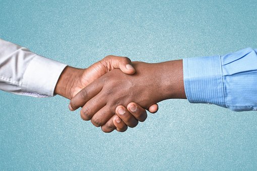 Händedruck, Partnerschaft, Zustimmung