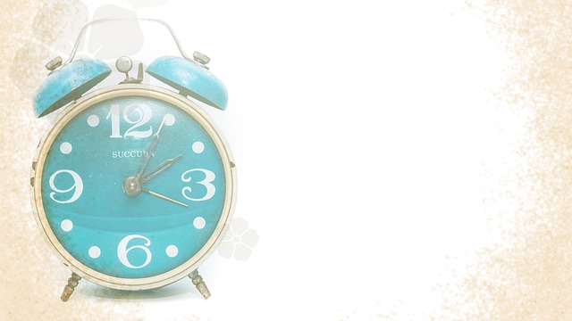 Free time alarm clock illustration