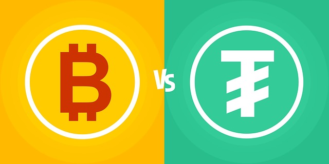 Free blockchain currency money illustration