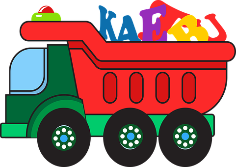 Legetøj Lastbil, Legetøj, Dump