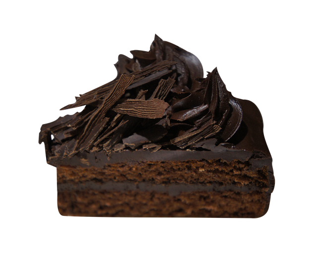 Free chocolate cake dessert illustration