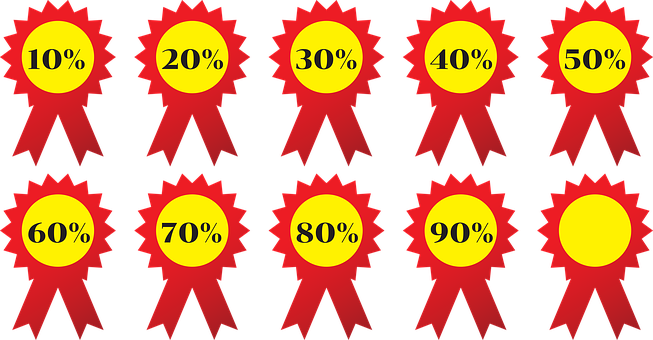 Venta, Descuento, Etiqueta, Bandera