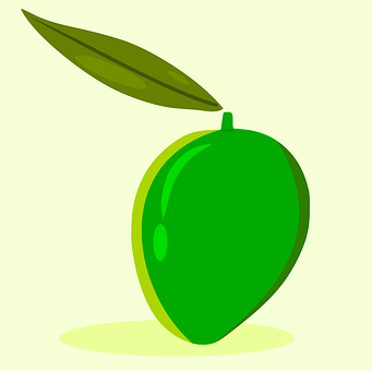 Mango, Ovocie, Jedlo, Nezrelé