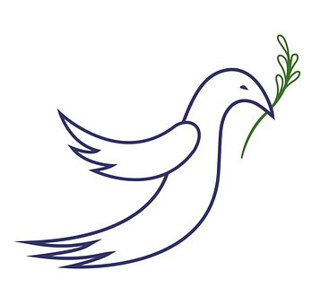 Free Dove Leaf illustration and picture