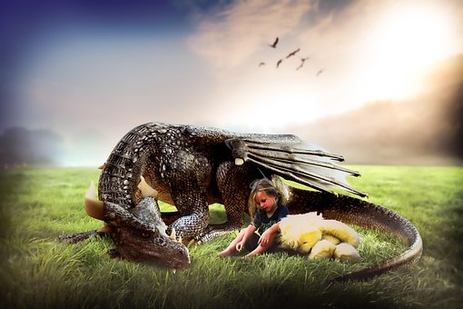 Free Dragon Landscape photo and picture