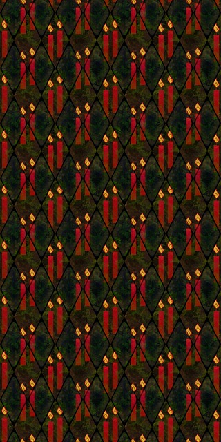Free sabbath saturday a pair of candles illustration