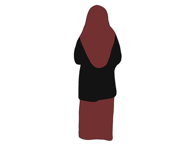 Free woman muslim fashion illustration