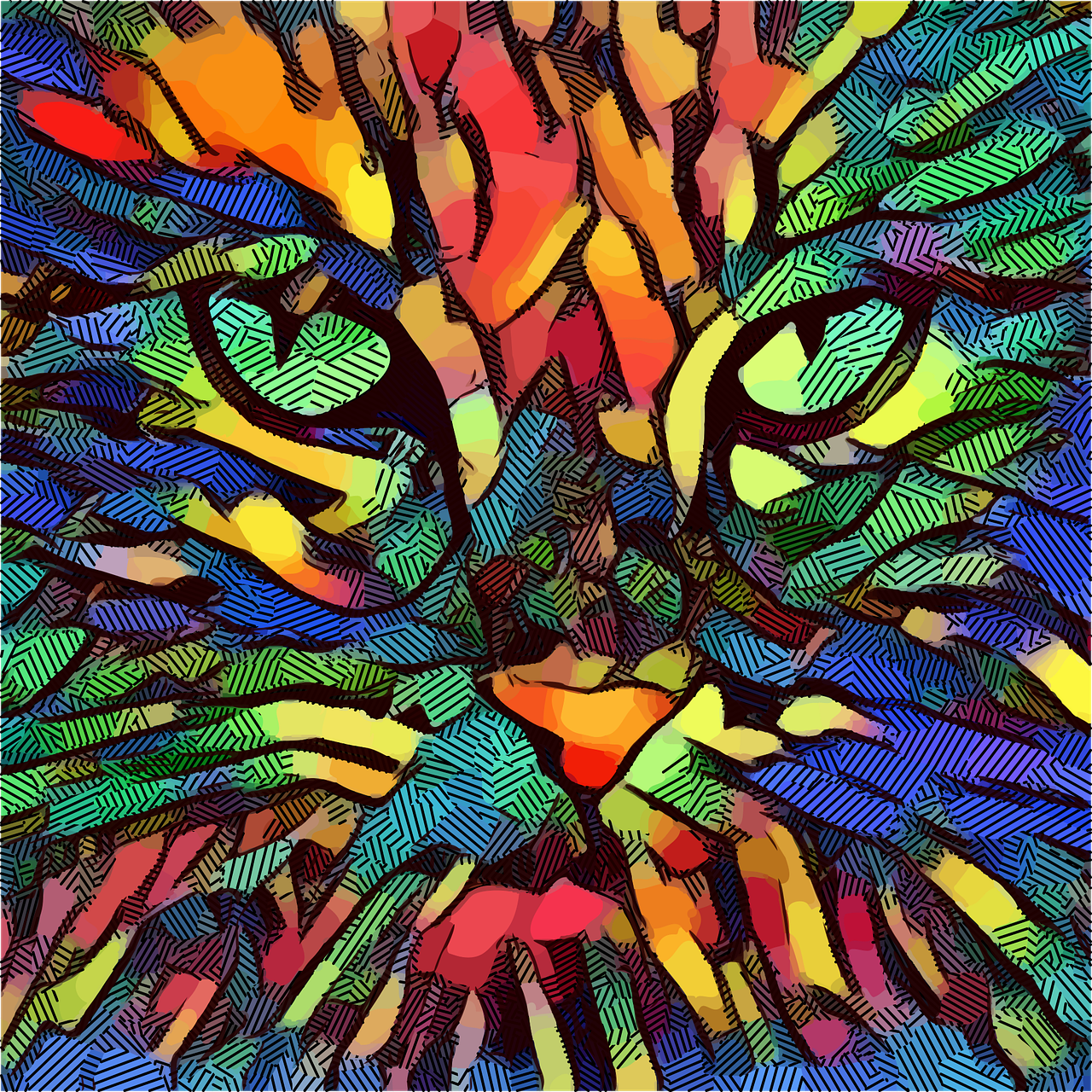 20,000+ Free Sketches Of Cats & Cat Images - Pixabay