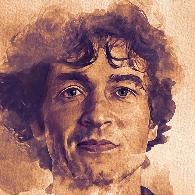 Download free HD stock image of Portrait Face Free portrait face man illustration