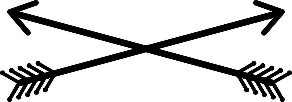 Free Crossed Arrows Arrows illustration and picture