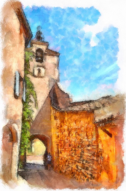 Frankreich, Provence, Stadtbild