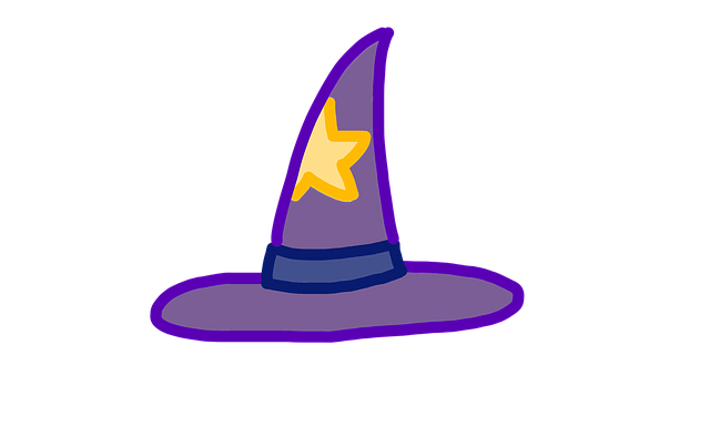 Free wizard witch witch hat illustration