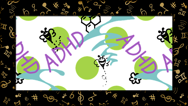 Free frame music musical illustration