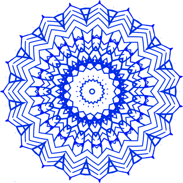 Download free HD stock image of Rosette Mandala Free rosette mandala art illustration