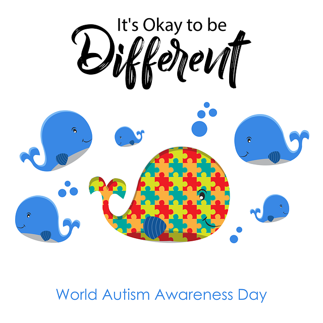 Free whale puzzle autism vector