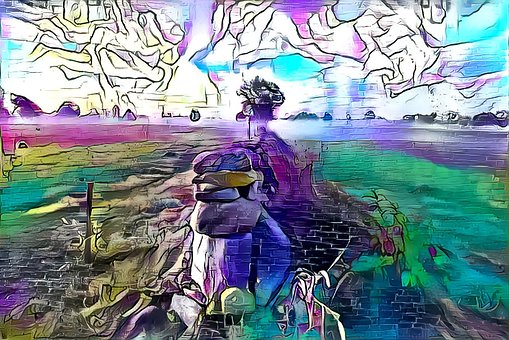 Free Illusion Graffiti photo and picture