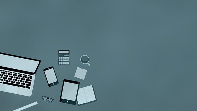 Free technology hardware blue illustration