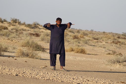 Free Man Desert photo and picture