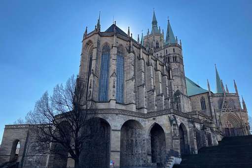 Kirke, Tyskland, Arkitektur, Erfurt