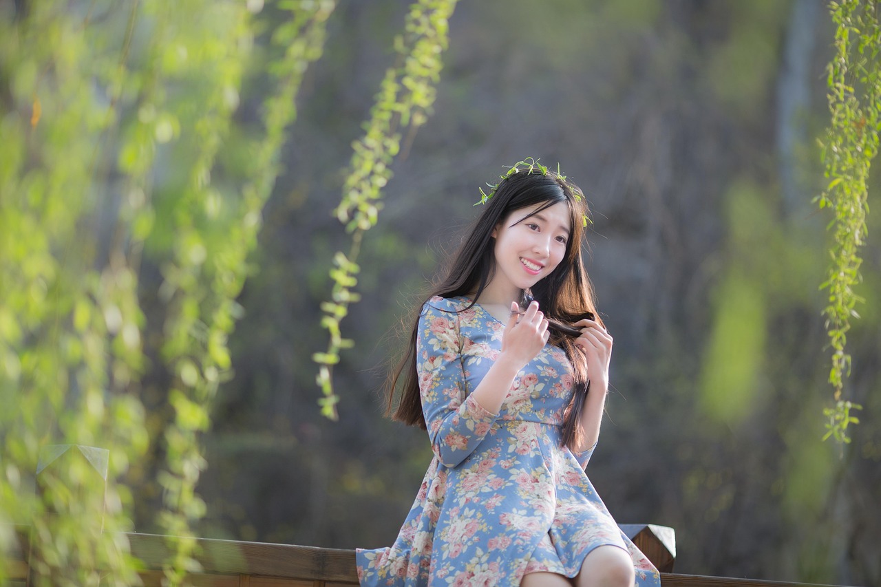 Women Springtime Springtime Woman Dress - Free photo on Pixabay
