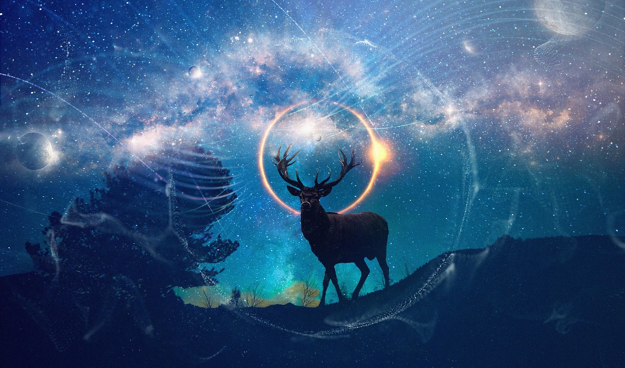 Deer - free online jigsaw puzzle photo