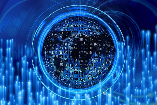 Globe, Space, Galaxy, Data, Earth