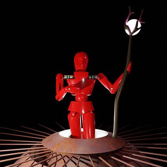 Free Plastic Figure 3D Model illustration and picture