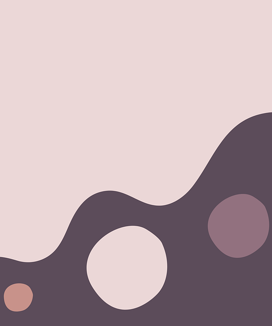 Free abstract texture blobs illustration