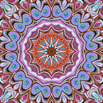Abstrakt, Kaleidoskop, Digital