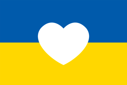 Free Flag Heart illustration and picture