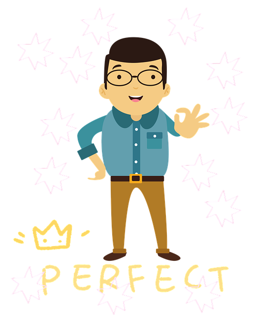 Free perfect man man cartoon illustration