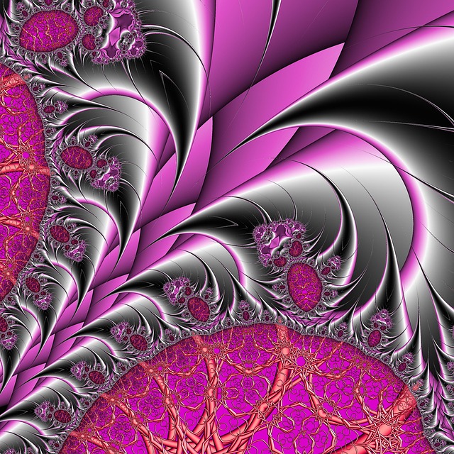 Download free HD stock image of Fractal Pattern Free fractal pattern digital art illustration