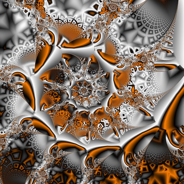 Download free HD stock image of Fractal Digital Art Free fractal digital art spiral illustration